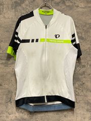PEARL IZUMI サイクルジャージ Lサイズ ホワイト/ブラック/グリーン
