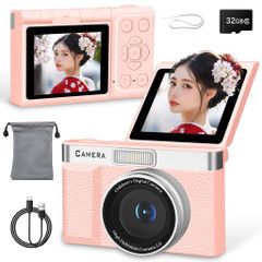 カメラ ⭐️新品⭐️5K デジタルカメラ 18倍ズーム 旅行 運動会 スマホ