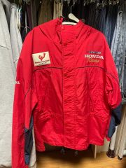 非売品 トヨタ GR レーシング ジップアップジャケット 黒/赤 XL