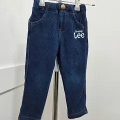 日本 95 Buddy Lee キッズ 起毛 デニム レギンス ズボン