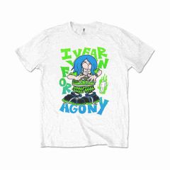 GALLIS ADDICTION　Ｔシャツ　半袖　ビリーアイリッシュ　ホワイト GALLIS ADDICTION Tシャツ 半袖 ビリーアイリッシュ ホワイト - メルカリ