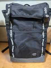 00s美品y2k人気》アディダスリュックバックパックパフォーマンスロゴ
