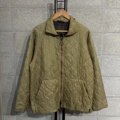 BARBOUR バブアー キルティング ダウン ジャケット M (np288 軽量 アウターのサムネイル