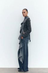 AURALEE アルパカウール ベージュ マフラー フリンジ付き - メルカリ
