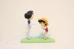 ONE PIECE WORLD Collector's Edition フィギュア ローグ メイプルストーリー 青キジ & モンキー・D・ルフィ(ルフィ)