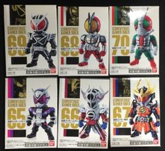반다이 CONVERGE KAMEN RIDER 12 가면 라이더 시리즈 전 6종 세트 CONVERGE KAMEN RIDER 12