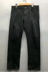 UNIQLO ユニクロ レディース ブラックデニム-(30 31)新品同様