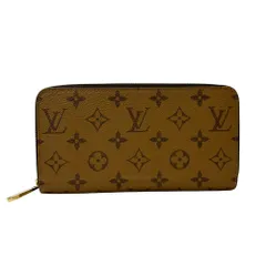 ルイ・ヴィトン LOUIS VUITTON 財布 レディース メンズ ブランド 長財布  モノグラム モノグラムキャンバス リバース ジッピーウォレット M82444 ラウンドファスナー  【中古】