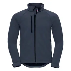 ラッセルアスレチック レディース アウター ジャケット・ブルゾン Russell Athletic Russell Mens Plain Soft Shell Jacket French Navy ネのサムネイル