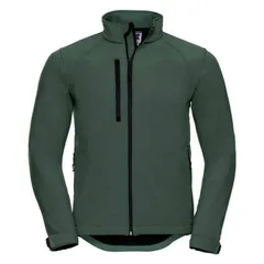 ラッセルアスレチック レディース アウター ジャケット・ブルゾン Russell Athletic Russell Mens Plain Soft Shell Jacket Bottleのサムネイル