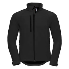 ラッセルアスレチック レディース アウター ジャケット・ブルゾン Russell Athletic Russell Mens Plain Soft Shell Jacket Black ブラックのサムネイル