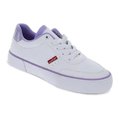 リーバイス レディース シューズ スニーカー Levis Maribel Kids Athletic Shoes White Purple Marble ホワイトのサムネイル