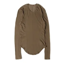 JULIUS ユリウス カットソー カーキ サイズ:3 | 26SS ストレッチ ジャージー カットソー (Seamed Skinny Top) | トップス 長袖 日本製【メンズ】【中古】のサムネイル