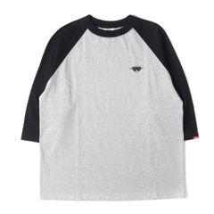 APPLEBUM ラグラン七分袖Tシャツ 白赤 ロゴ L - メルカリ