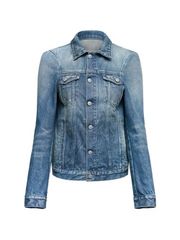 MM6 Maison Margiela ブルーパネルデニムジャケット 36 - メルカリ
