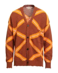 マルニ メンズ アウター カーディガン MARNI Brown ブラウンのサムネイル
