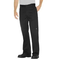 ディッキーズ メンズ ボトムス カジュアルパンツ Mens Dickies Loose Fit DoubleKnee Twill Work Pants Black ブラック