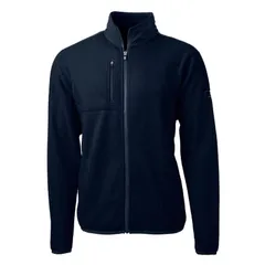 カッターアンドバック メンズ アウター ジャケット・ブルゾン トール フリース Cutter Buck Cascadeco Sherpa Mens Big Tall Fleece Jacket Navy Blue ネイビー