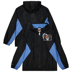ミッチェルネス メンズ アウター ジャケット・ブルゾン Mens Mitchell Ness Black Cleveland Cavaliers Playmaker FullZip Hooded Wiのサムネイル