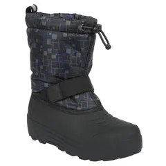 ノースサイド レディース シューズ ブーツ・レインブーツ Northside Frosty Toddler Insulated Snow Boots Black Blue ブラック