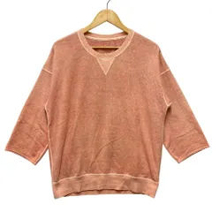 VISVIM ビズビム 品番 0121305010002 JUMBO SWEAT 3/4 (UNEVEN DYE) 加工 スウェット コットン ピンク サイズ 1 正規品 / 51777のサムネイル