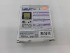 中古品 ゲーム ゲームボーイ 本体 カラー クリア CGB-001 箱・説付き 動作品
