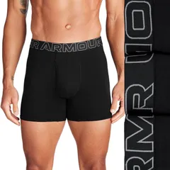 アンダーアーマー メンズ アンダーウェア ボクサーパンツ コットン Mens Under Armour 3pack Performance Cotton Stretch 6in Boxer Briefのサムネイル