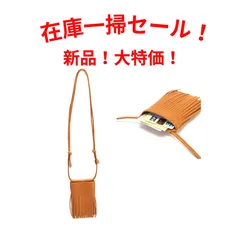 スロウ Fringe neck pouch S ショルダーバッグ CAMEL(#24) SO847Kのサムネイル