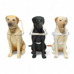 チョコエッグシークレット盲導犬 フィギュア 3体セット - メルカリ