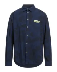 アイスバーグ メンズ トップス シャツ ICEBERG 柄入りシャツ Midnight Blue ブルーのサムネイル