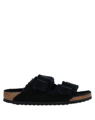 RickOwens × BIRKENSTOCK ファーサンダル黒 39 26cm - メルカリ