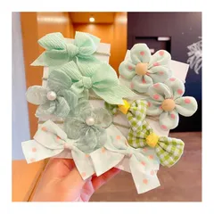 【新品】 [VOKLLIYU]ヘアゴム 子供 10本セット おしゃれ 可愛い カラフル 花 リボン 蝶結び キッズ 絡まない 痛くない 髪ゴム 幼児 女の子 ヘアアクセサリー 髪留め 髪飾り 女の子 キッズ 幼稚園 保育園 かわいい おしゃれ 子供 誕生日 1