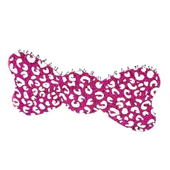 【新品】 KAMIPITA 跡が残らない髪留め ヘアクリップ、ヘアピン、ヘアゴム、前髪留め グリッター柄8カラー (レッド, リボン 10*5cm) 0のサムネイル