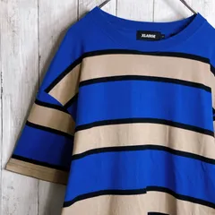 【入手困難】エクストララージ XLARGE ボーダー 半袖Tシャツ Lサイズ