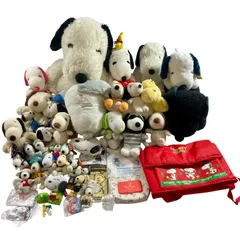 ★ SNOOPY スヌーピー グッズ まとめ商品 ぬいぐるみ マスコット 雑貨 など チャーリー・ブラウン ウッドストック PERNUTS 現状品 3.45kg
