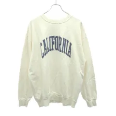California General Store カリフォルニアジェネラルストア スウェットトレーナー 8012-199-0084-0150 ホワイト Mのサムネイル