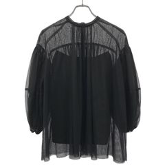 HYKE ハイク 22SS シアーシフォントップ / ブラウス HYKE ハイク 22SS シアーシフォントップ / ブラウス - メルカリ