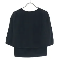 FOXEY フォクシー ケープカーディガン 43012-KAJ00607TM ブラック 38のサムネイル