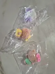 フロッキー素材 ハローキティ フィギュア3種