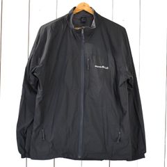 美品△mont-bell モンベル ウィンドウブラストジャケット 灰 Ⅿサイズ 