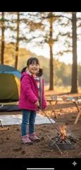 patagonia ピンク色 フード ダウン キッズ サイズ4tのサムネイル