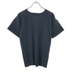 ISSEY MIYAKE HOMME PLISSÉ 半袖 サイズ3 ネイビー - メルカリ