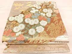 新品未使用 作家物 正絹長尺袋帯 留袖 色留袖 付け下げ 訪問着 振袖に