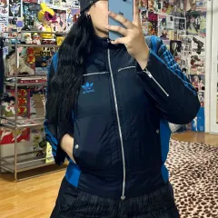 アディダス ファイヤーバード バイカラー レーシング パデッド ジャケット