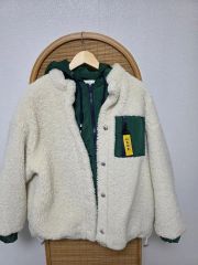 ザラ新品ZARAタグ付き Sサイズ ボアジャケット ZIP - メルカリ