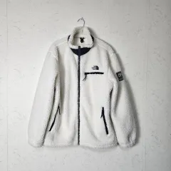 THE NORTH FACE ザノースフェイス 白 フリース XLのサムネイル