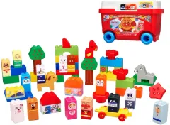 【新品】おもちゃ はじめてのブロックワゴンおともだちいっぱい!DX 「それいけ!アンパンマン」