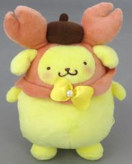 新品未使用】ポムポムプリン カニエビマスコット ぬいぐるみ サンリオ