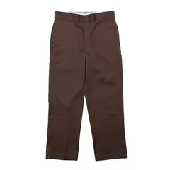 80s 90s DICKIES ディッキーズ USA製 874 ワーク パンツ W34 L29 茶色
