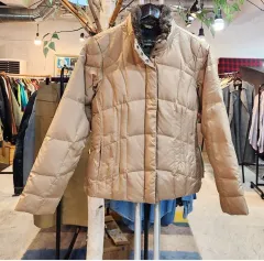 eddie bauer エディ バウアー ベージュ グース ダウン アウターのサムネイル